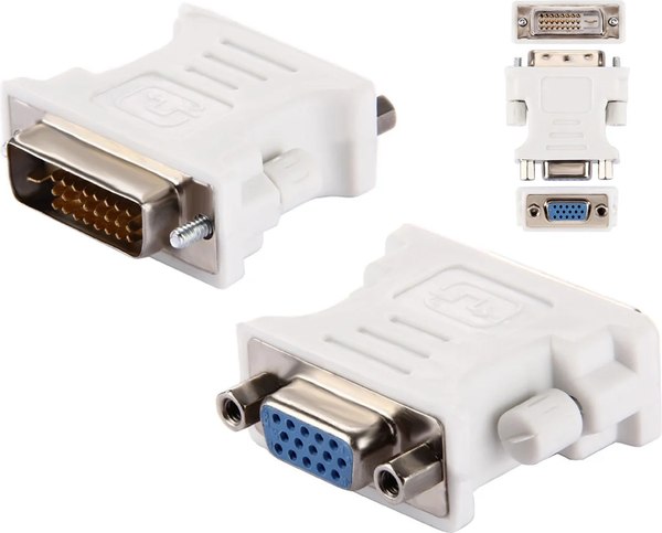 Адаптер Sipl DVI Plug VGA Socket / AK205