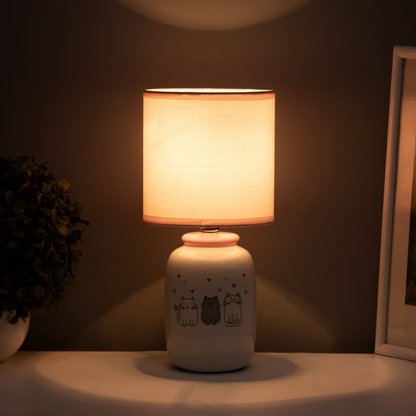 Прикроватная лампа Risalux Кошечка 10392942