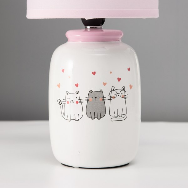 Прикроватная лампа Risalux Кошечка 10392942