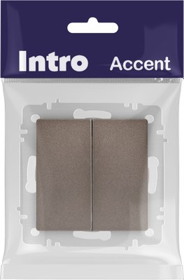 Выключатель INTRO Accent 6-107-08 / Б0063570
