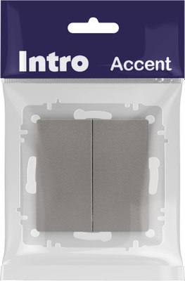 Выключатель INTRO Accent 6-107-09 / Б0063572
