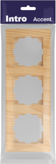 Рамка для выключателей и розеток INTRO Accent 6-503-11 / Б0063795