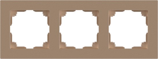 Рамка для выключателей и розеток INTRO Accent 6-503-04 / Б0063785 - фото