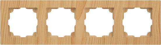 Рамка для выключателей и розеток INTRO Accent 6-504-11 / Б0063771 - фото