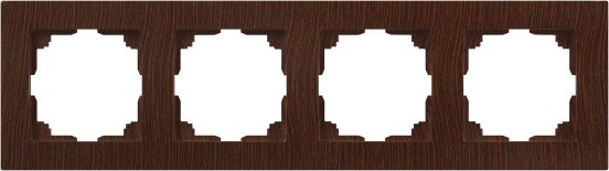 Рамка для выключателей и розеток INTRO Accent 6-504-10 / Б0063715 - фото