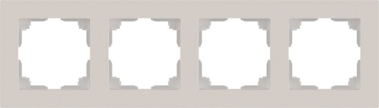 Рамка для выключателей и розеток INTRO Accent 6-504-06 / Б0063719 - фото