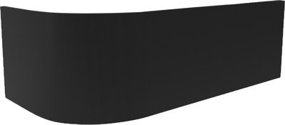 Экран для ванны Lauter Bliss Black 150 / 21201001B L/P - фото