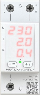 Реле напряжения Welrok VIP-32 - фото