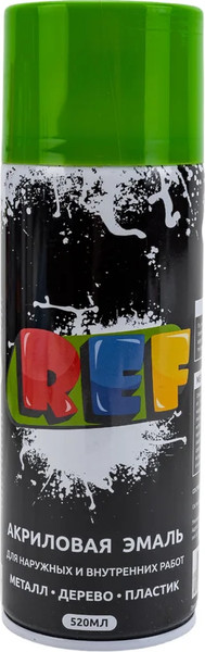 Эмаль REF Акриловая универсальная REF-0101 - фото