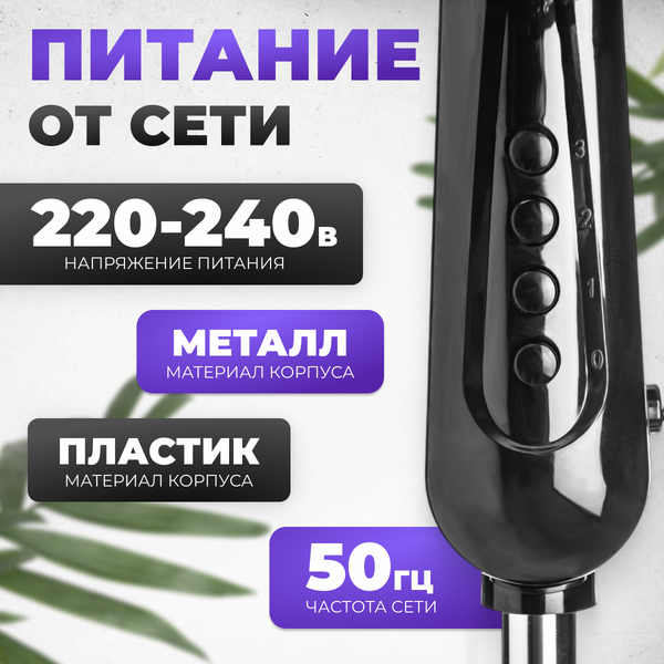 Вентилятор Sundays Home RD-40A (черный)