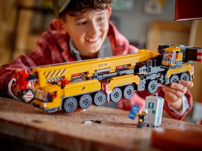 Конструктор Lego City Желтый передвижной строительный кран 60409