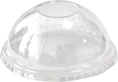 Набор крышек для стаканов Паксервис ПЭТ с отверстием / 286845 - фото