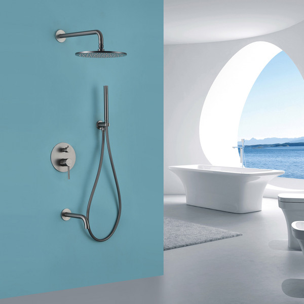 Душевая система со смесителем Abber Wasser Kreis AF8117NG