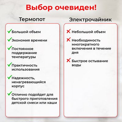 Термопот Sonnen TP-50 / 456711 (белый/серебряный)