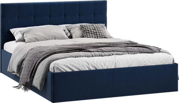 Двуспальная кровать ТриЯ Джоли Универсальная с ПМ Тип 1 160x200 - фото