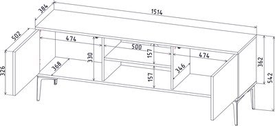 Тумба Интерлиния Linea-03