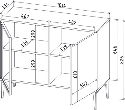 Тумба Интерлиния Linea-06
