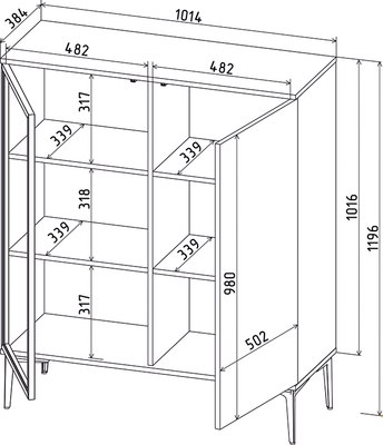Тумба Интерлиния Linea-07