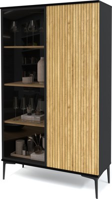 Шкаф с витриной Интерлиния Linea-13