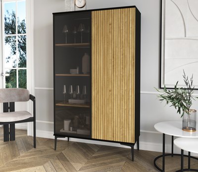 Шкаф с витриной Интерлиния Linea-13