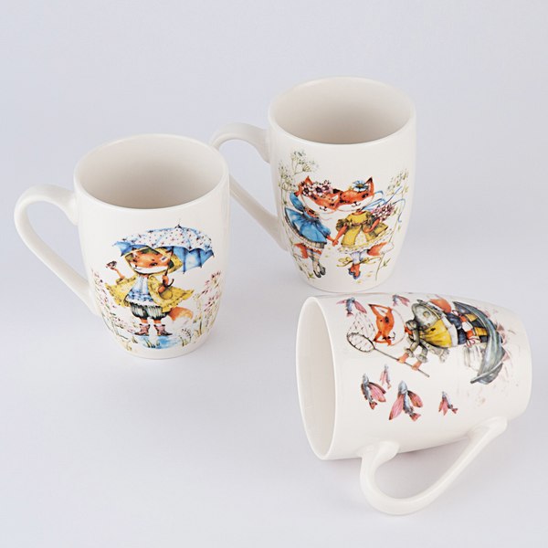 Кружка Appetite Лисята 3 / WWFOX-3