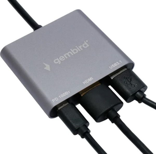 Док-станция для ноутбука Gembird UHB-D2