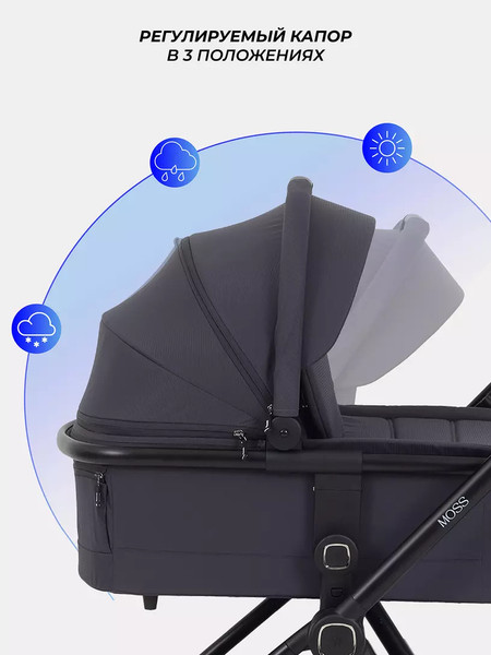 Детская универсальная коляска Rant Moss 2 в 1 / RA321