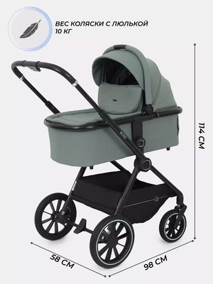 Детская универсальная коляска Rant Moss 2 в 1 / RA321