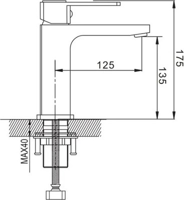 Смеситель Shevanik S9701T