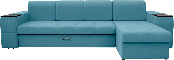 Диван угловой Сириус Лидер-13 с оттоманкой НПБ 330x165