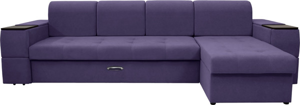 Диван угловой Сириус Лидер-13 с оттоманкой НПБ 330x165