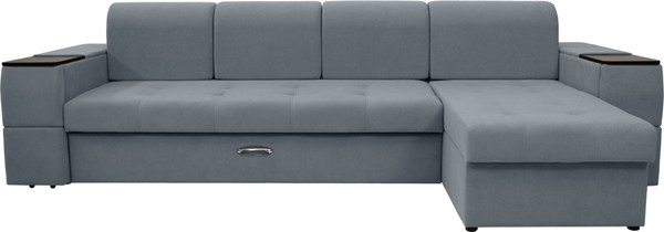 Диван угловой Сириус Лидер-13 с оттоманкой НПБ 330x165