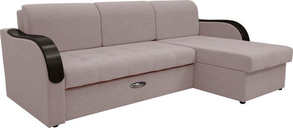 Диван угловой Сириус Лидер-1 c оттоманкой ППУ 260x165 - фото