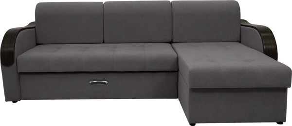 Диван угловой Сириус Лидер-1 c оттоманкой ППУ 260x165