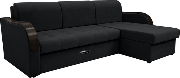 Диван угловой Сириус Лидер-1 c оттоманкой ППУ 260x165 - фото