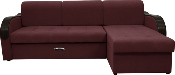 Диван угловой Сириус Лидер-1 c оттоманкой ППУ 260x165