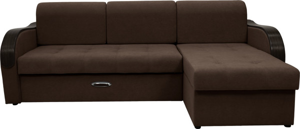 Диван угловой Сириус Лидер-1 c оттоманкой ППУ 260x165