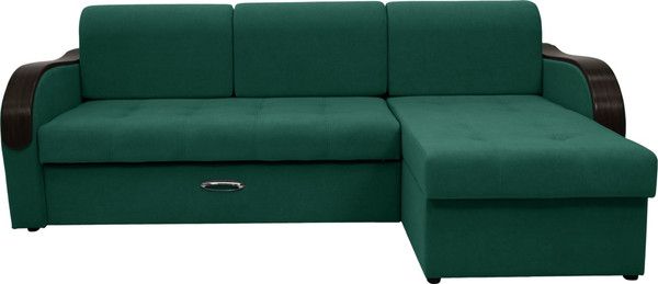 Диван угловой Сириус Лидер-1 c оттоманкой ППУ 260x165