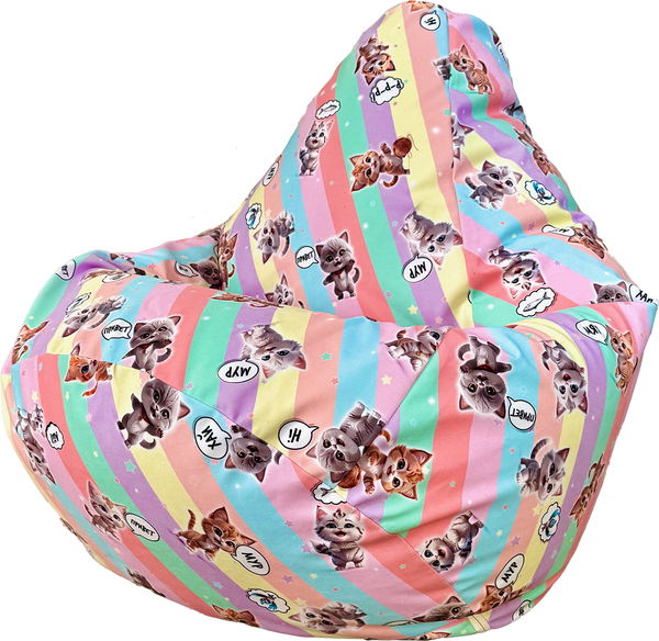 Бескаркасное кресло Flagman Груша Макси XXL Г2.5-342 - фото