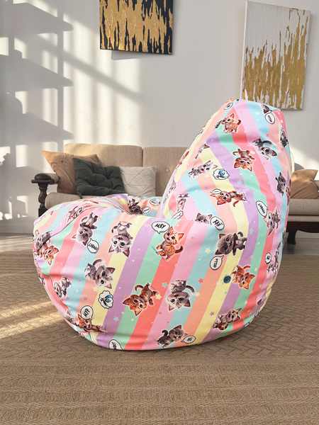 Бескаркасное кресло Flagman Груша Макси XXL Г2.5-342