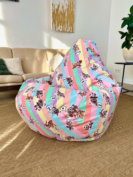 Бескаркасное кресло Flagman Груша Макси XXL Г2.5-342