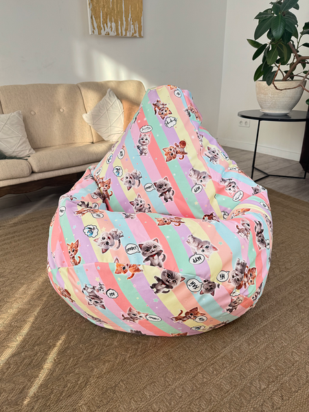 Бескаркасное кресло Flagman Груша Макси XXL Г2.5-342