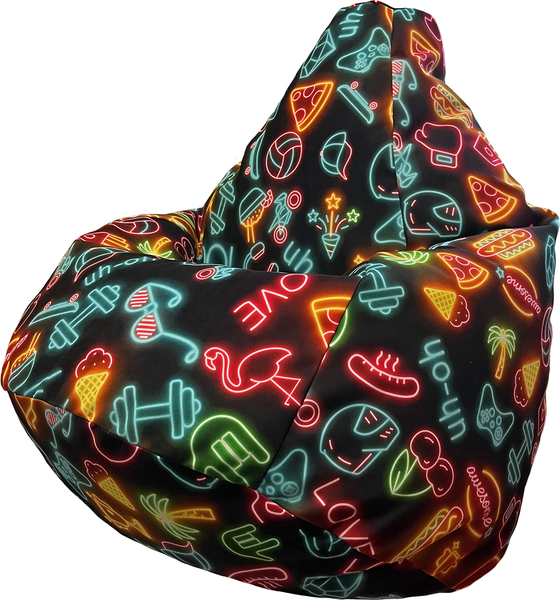 Бескаркасное кресло Flagman Груша Макси XXL Г2.5-345 - фото