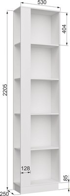 Стеллаж Аквилон Чарли №6