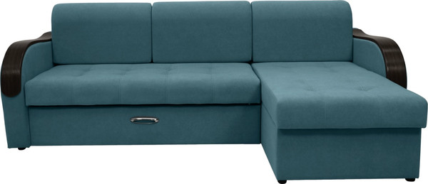 Диван угловой Сириус Лидер-1 c оттоманкой НПБ 260x165