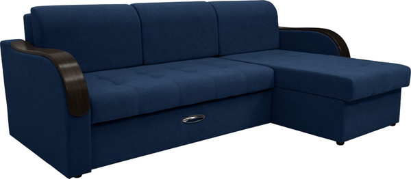 Диван угловой Сириус Лидер-1 c оттоманкой НПБ 260x165 - фото