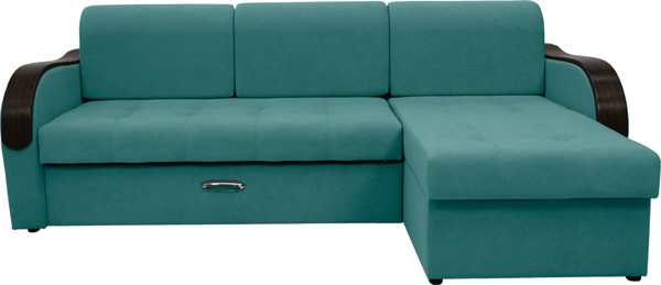 Диван угловой Сириус Лидер-1 c оттоманкой НПБ 260x165