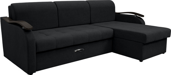 Диван угловой Сириус Лидер-2 с оттоманкой ППУ 250x165 - фото