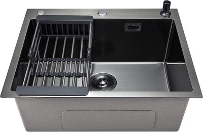 Мойка кухонная STELLAR Evier E6050NB-3h