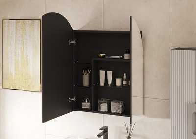 Шкаф с зеркалом для ванной Акватон Санта-Барбара 80 (1A286502CB820)